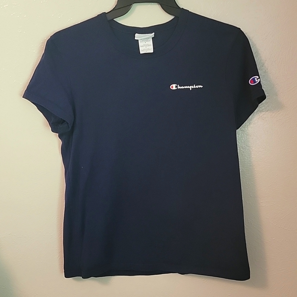 Navy Blue Champion tshirt